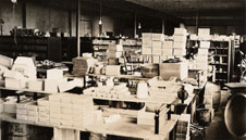 The early bindery at Indiana Botanic Gardens