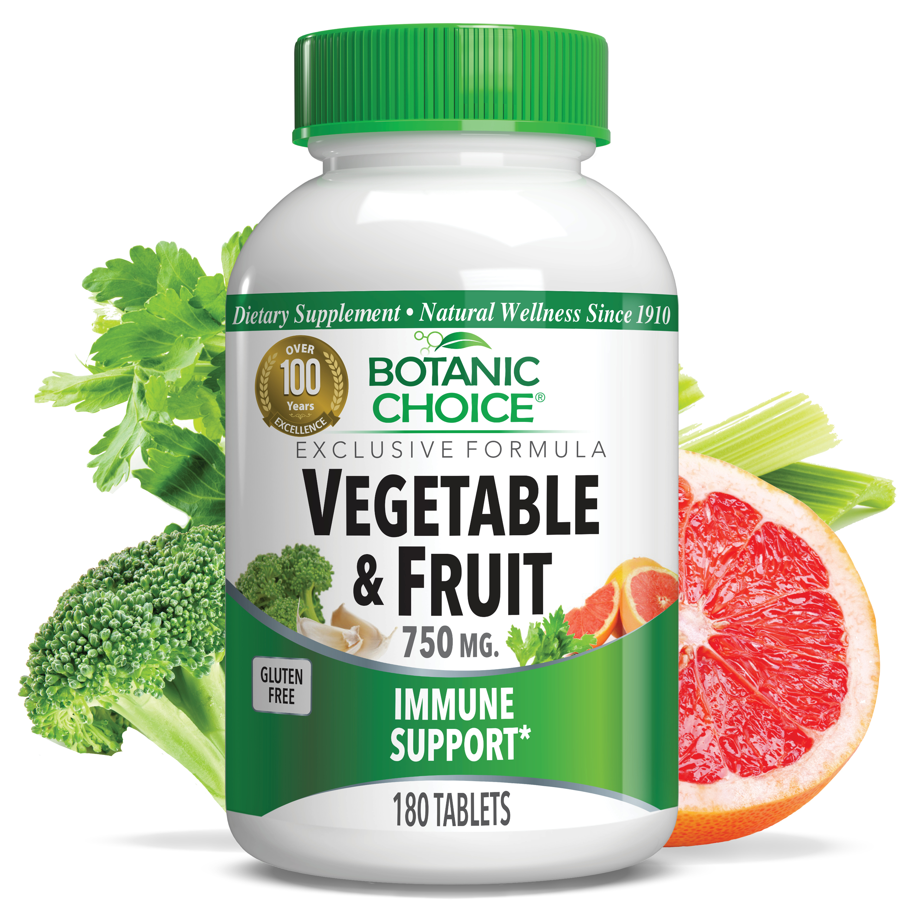 Botanic Choice - Vegetable & Fruit - 180 tablets