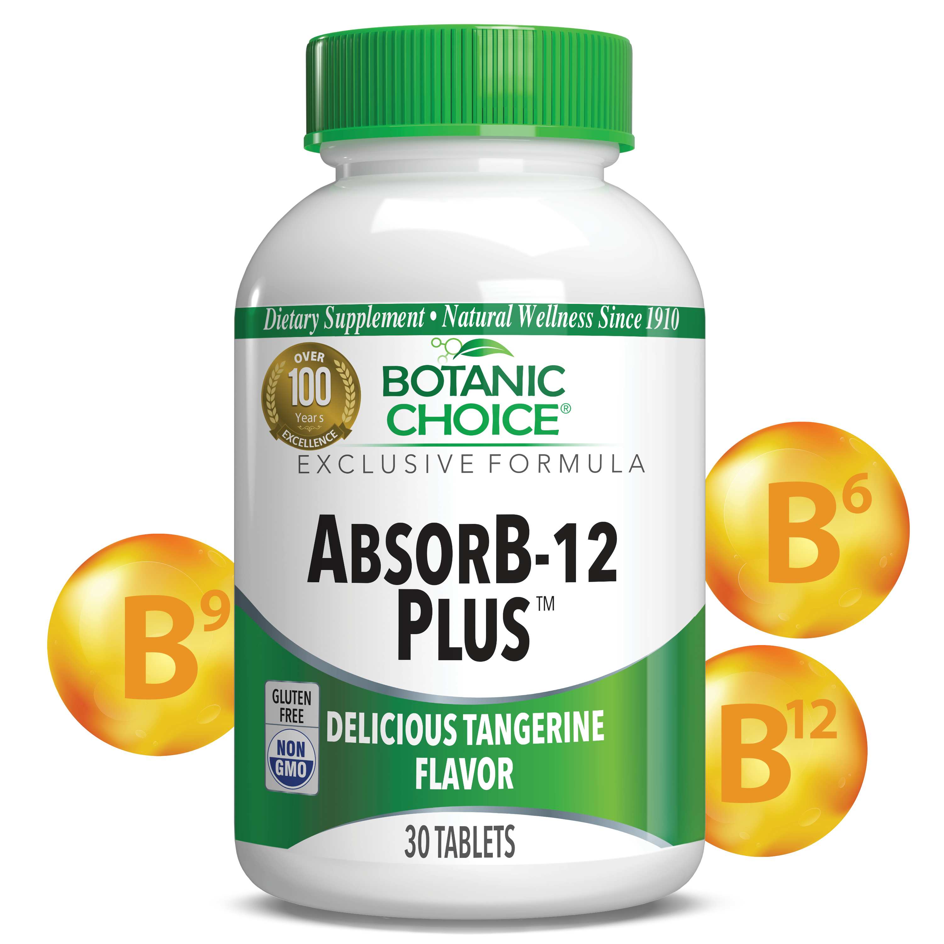 Botanic Choice - AbsorB-12 Plus  - 30 Tablets